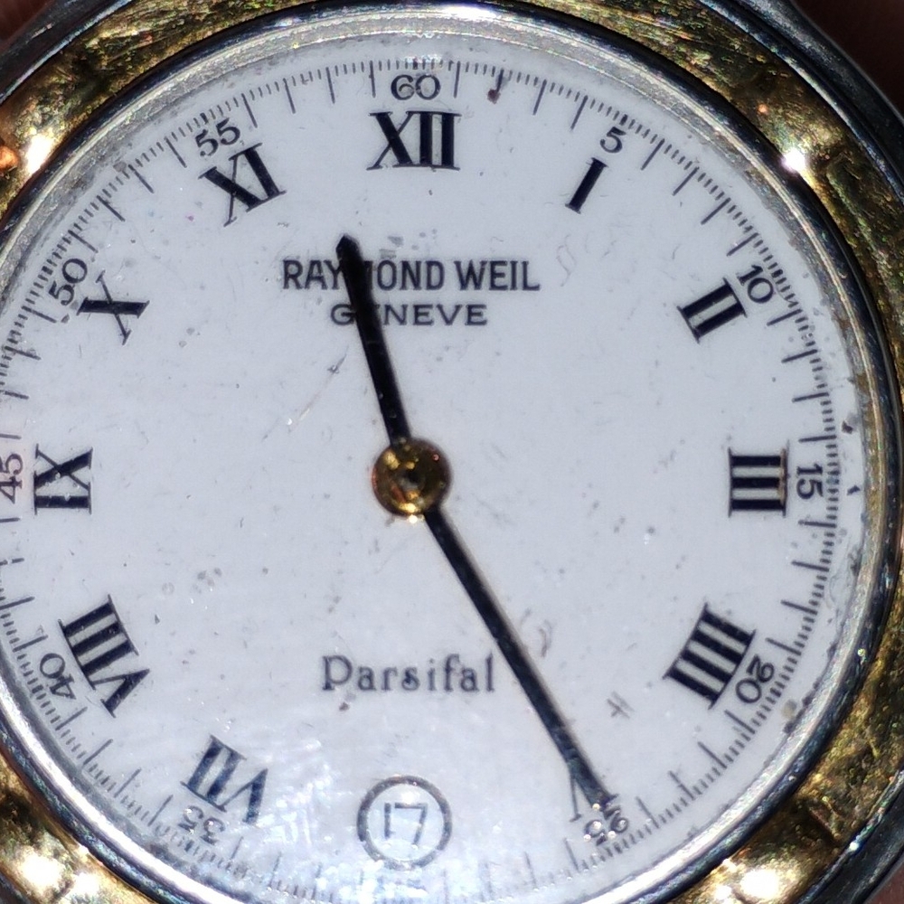 Raymond Weil Parsifal White and Gold Watch